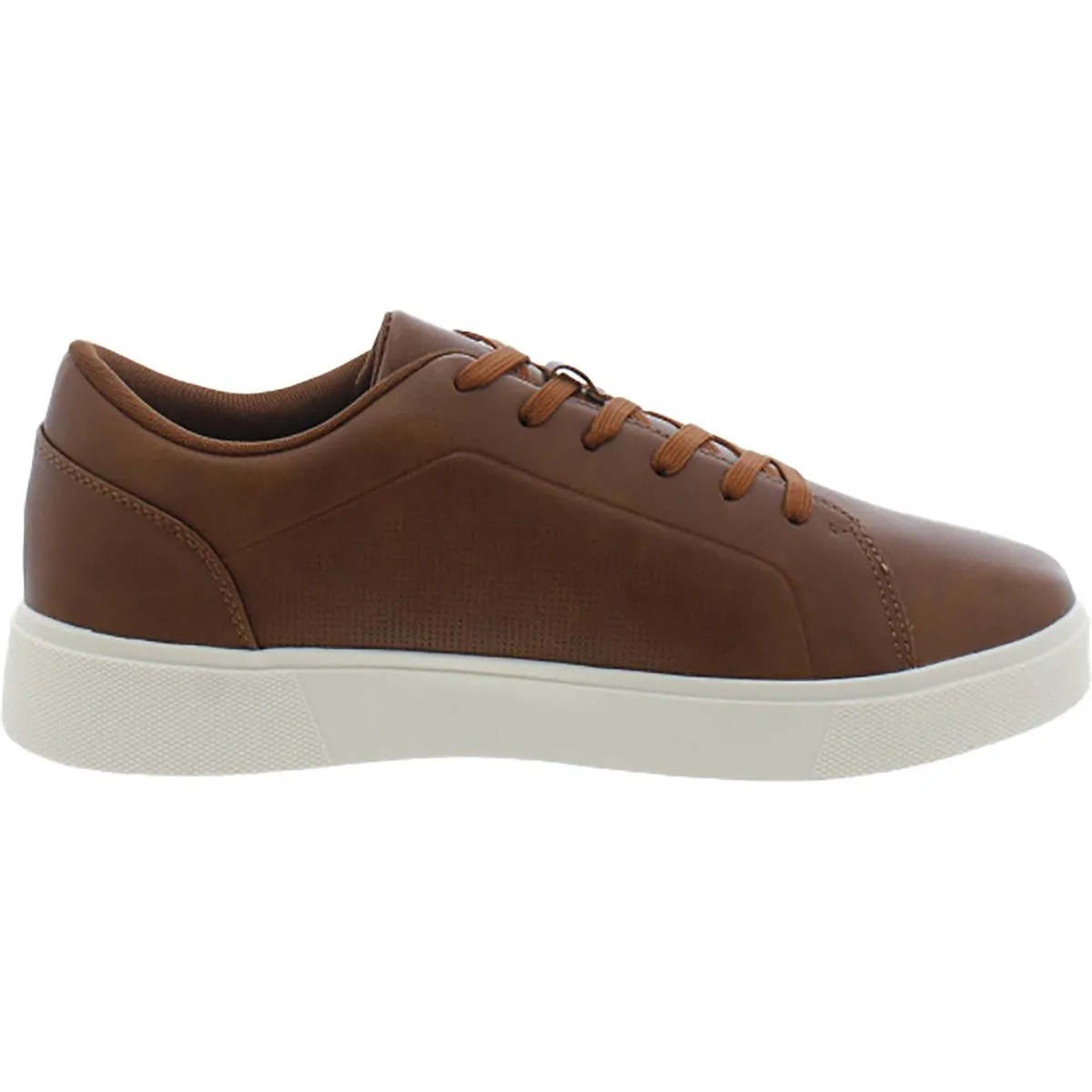 RUPERTIN Mens Faux Leather Lace Up Casual And Fashion Sneakers
