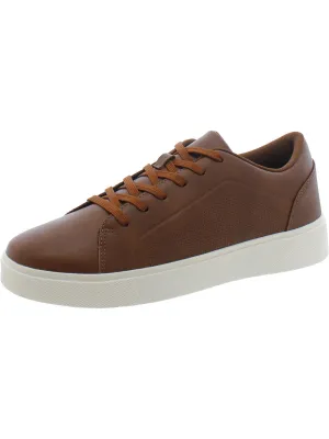 RUPERTIN Mens Faux Leather Lace Up Casual And Fashion Sneakers