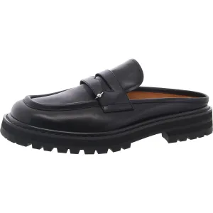 Sabot Mules Mens Leather Loafers