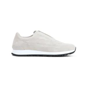 Sand Beige Suede Leather Lift Foundry Loafers