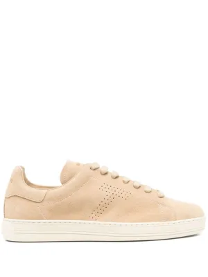 Sand Beige Suede Sneakers