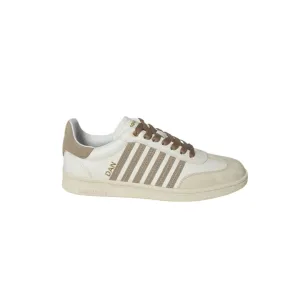 Sand Leather Boxer Sneakers