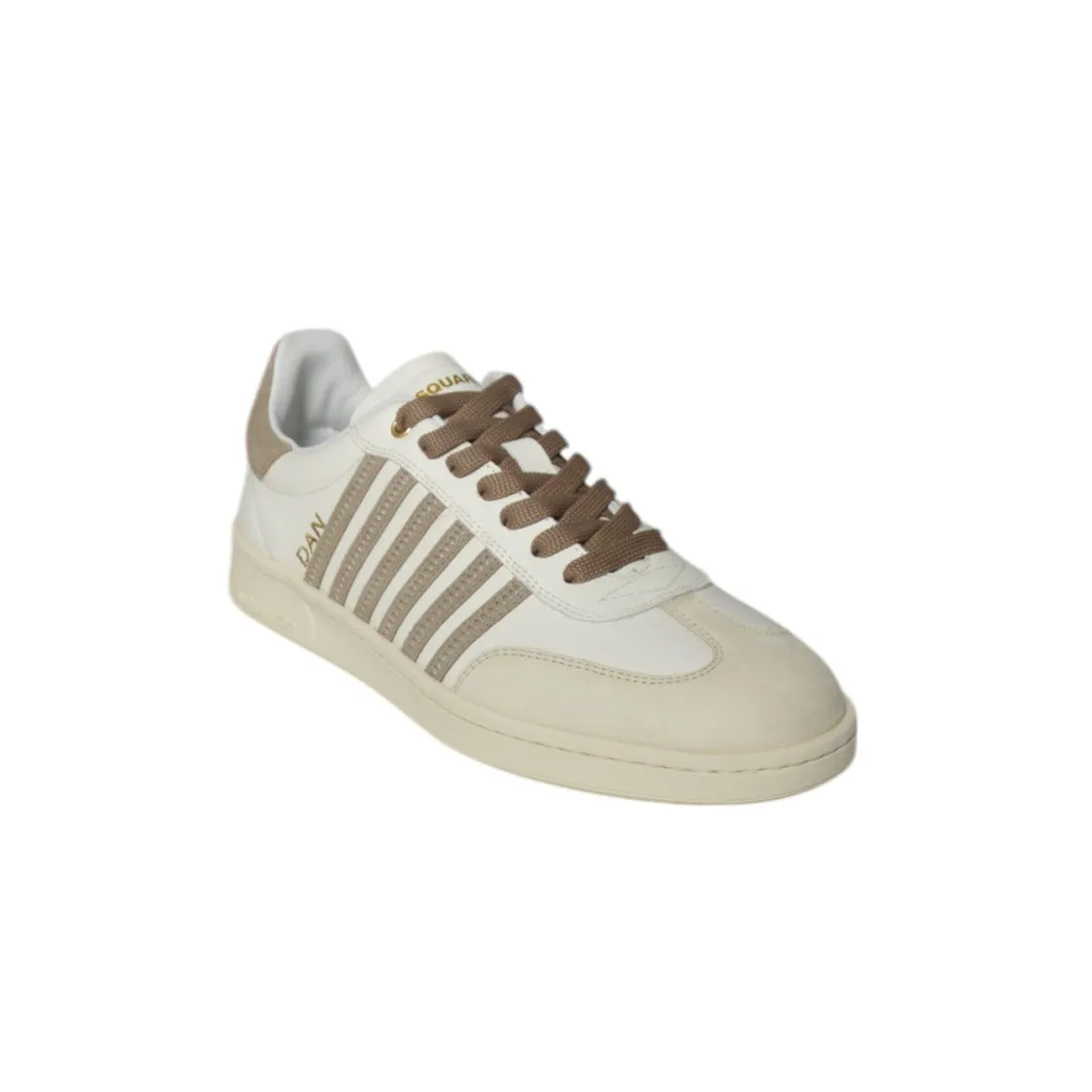 Sand Leather Boxer Sneakers