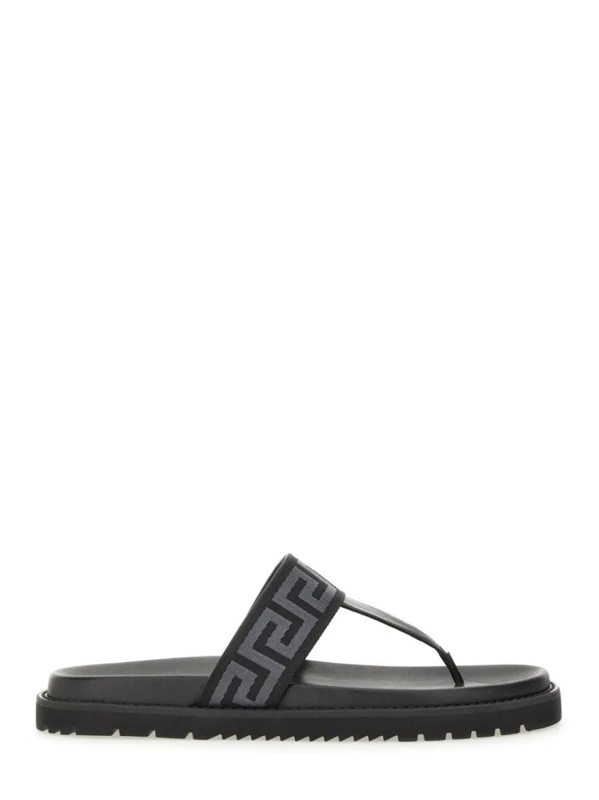 Sandal With Logo