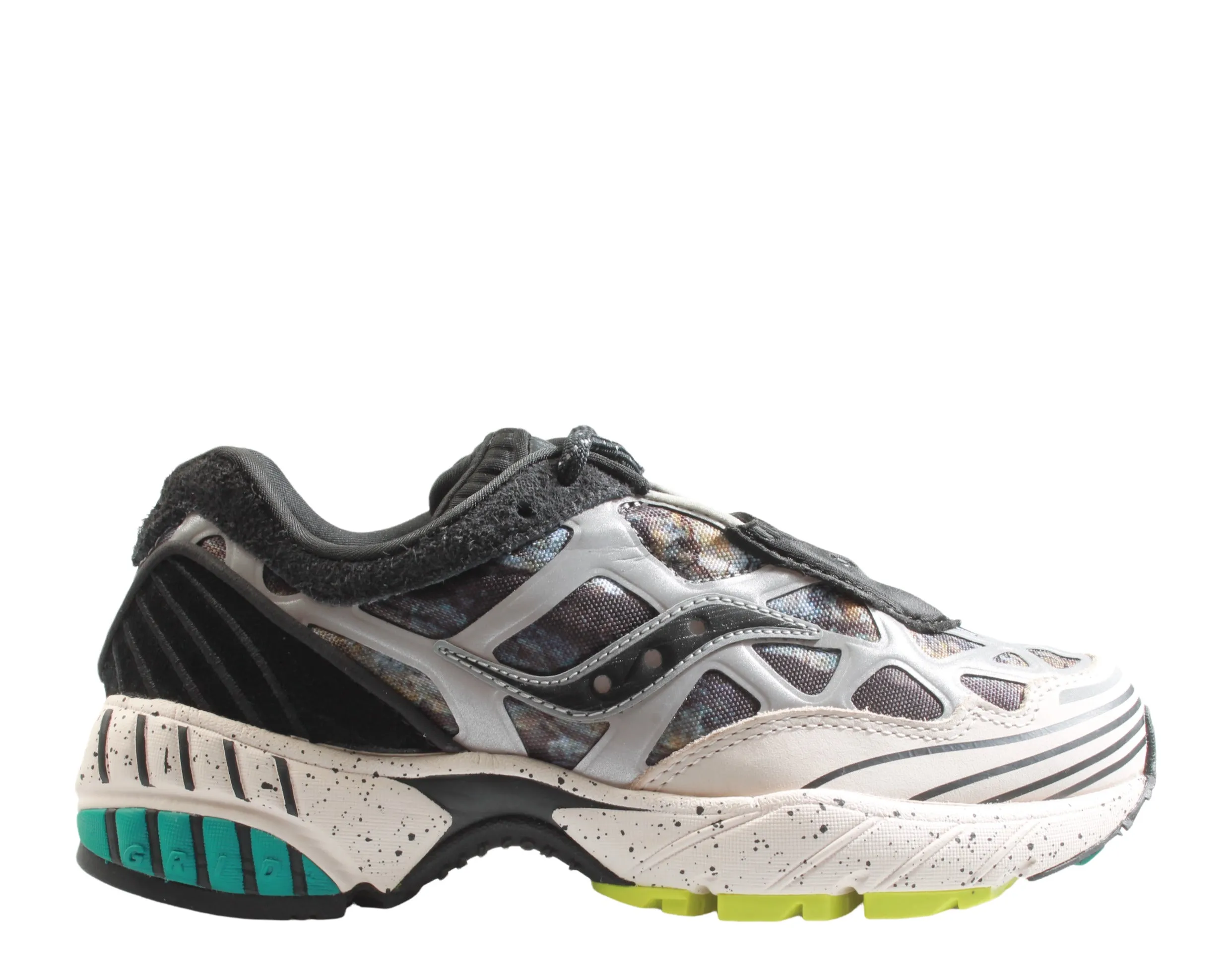 Saucony Originals Grid Web Camo Reflective Grey Men's Running Shoes S70649-1