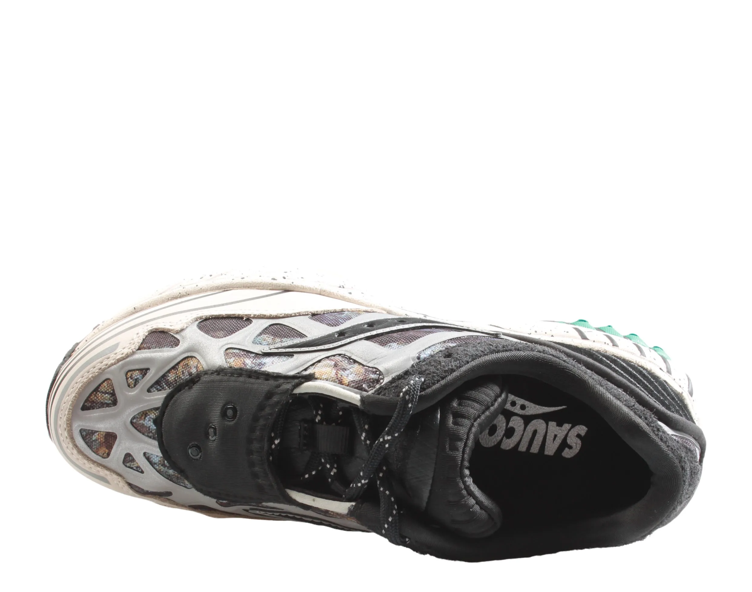 Saucony Originals Grid Web Camo Reflective Grey Men's Running Shoes S70649-1