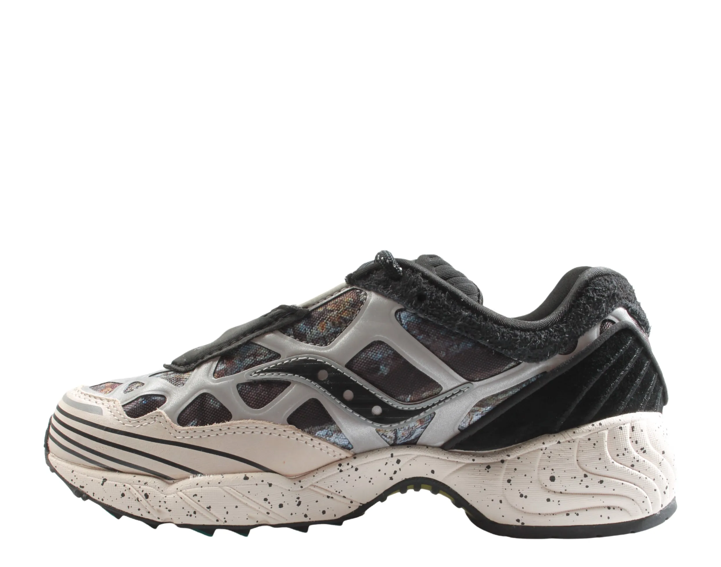 Saucony Originals Grid Web Camo Reflective Grey Men's Running Shoes S70649-1