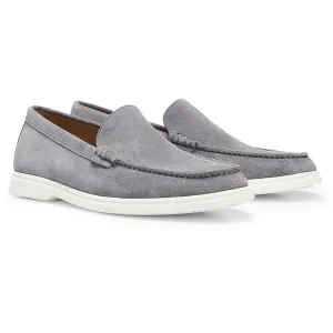 Sienne Mens Solid Manmade Driving Moccasins