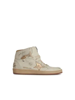 Sky Star' White Leather Sneakers