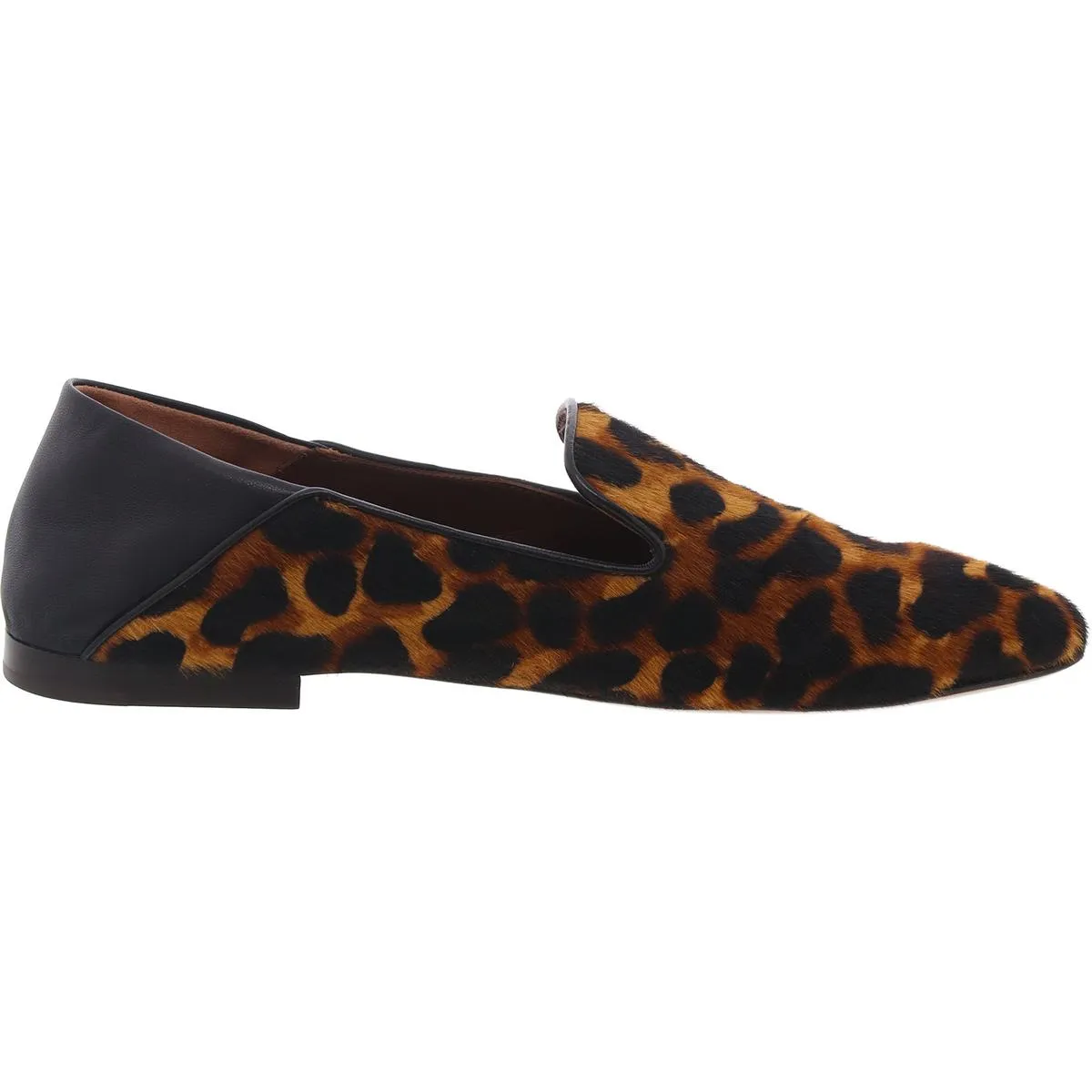 Slip On Loafer Mens Animal Print Calf Hair Loafers