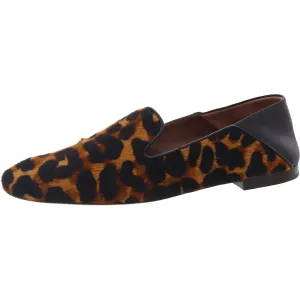 Slip On Loafer Mens Animal Print Calf Hair Loafers
