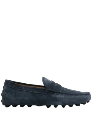 Suede Finish Leather Loafer