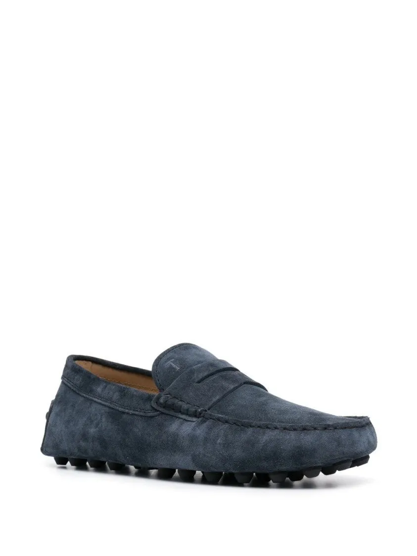 Suede Finish Leather Loafer