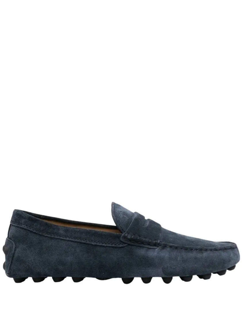 Suede Finish Leather Loafer