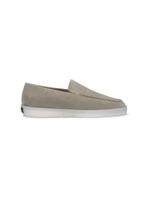 Suede Loafers  Grey