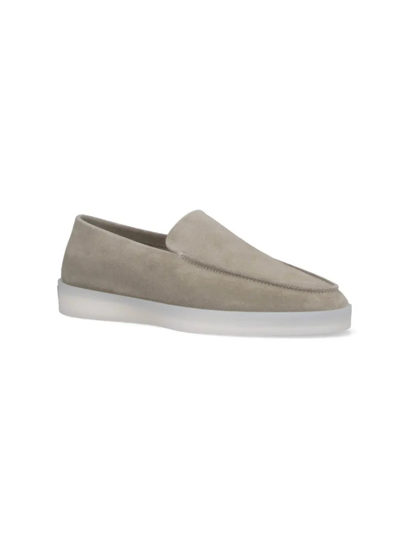 Suede Loafers  Grey