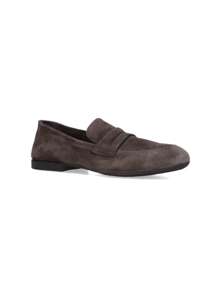 Suede Moccasins  Brown