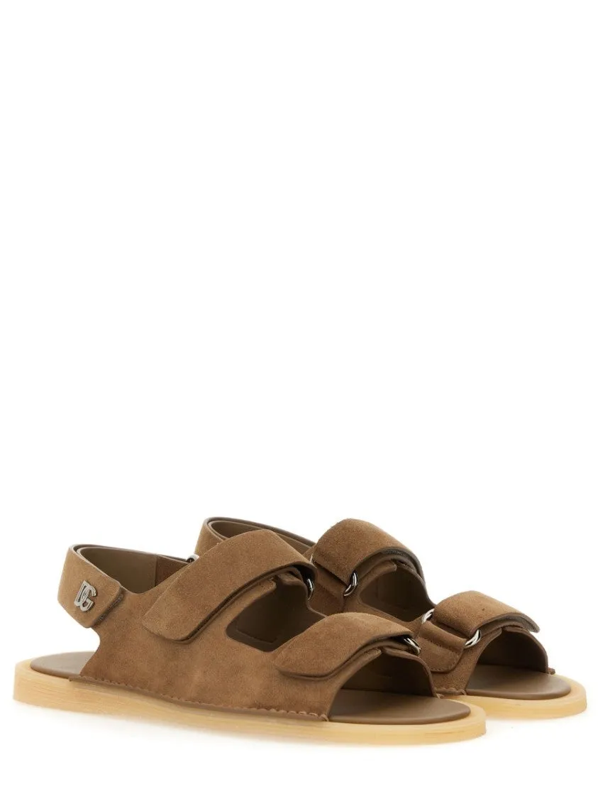 Suede Sandal