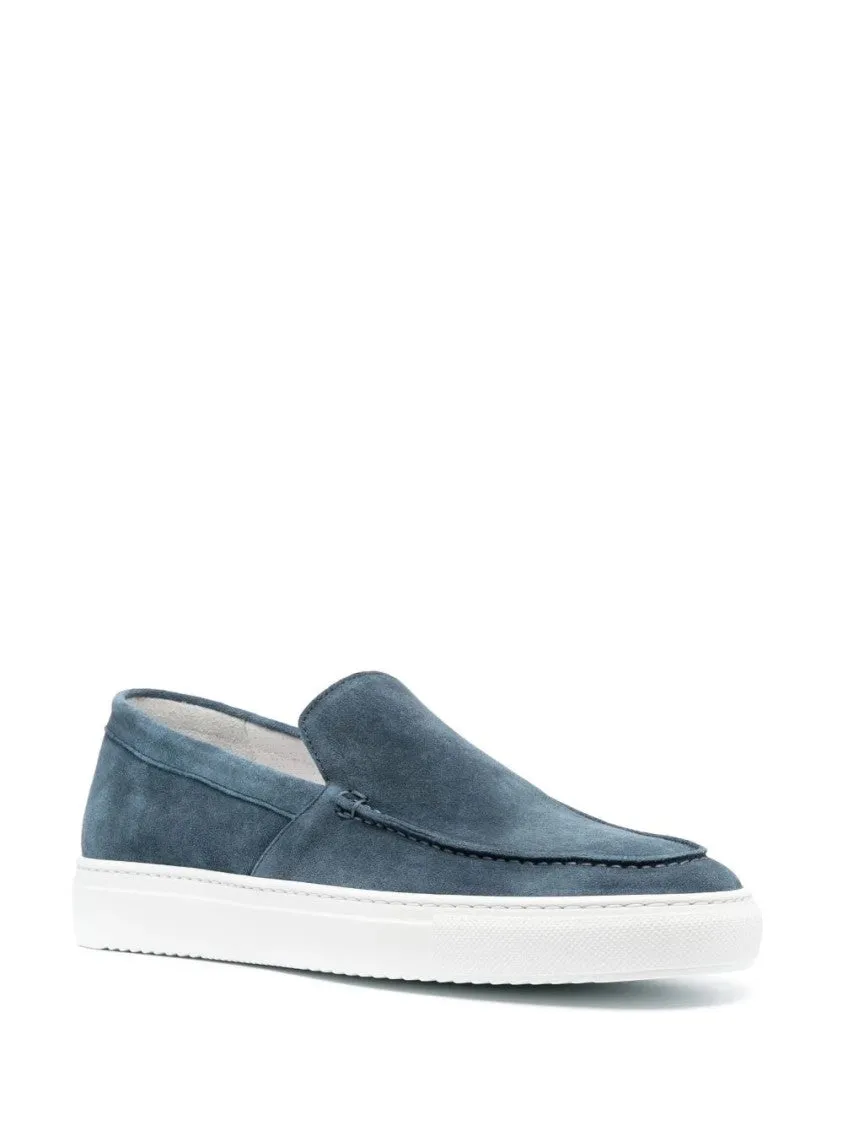 Suede Slip-On Loafers