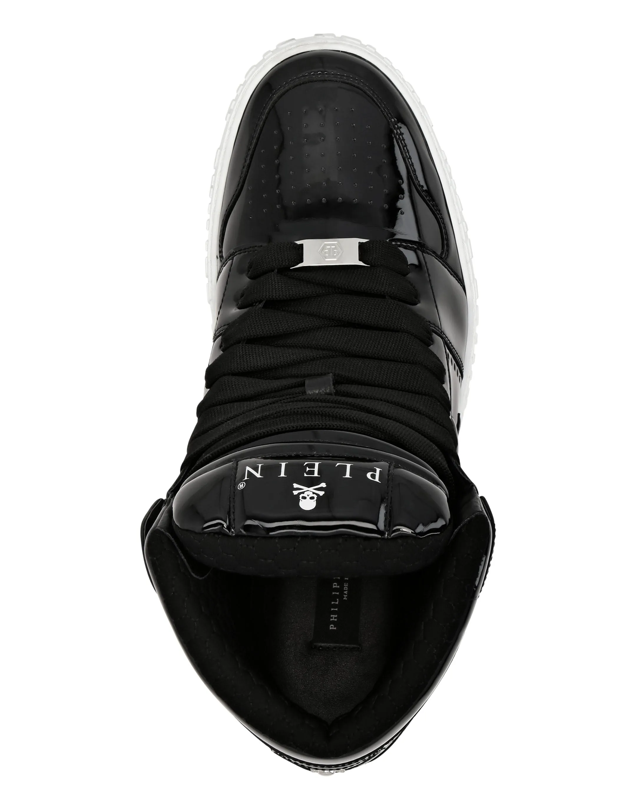 Super Street Hi-Top Sneakers Skull&amp;Bones