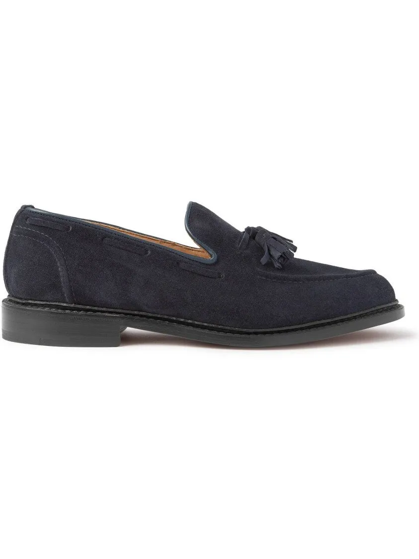 Tassel Loafers Crafted From Suede
