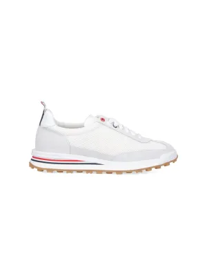 Tech Runner" Sneakers  White