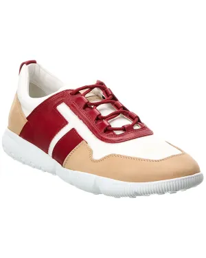 TODs All Competition Canvas & Leather Sneaker