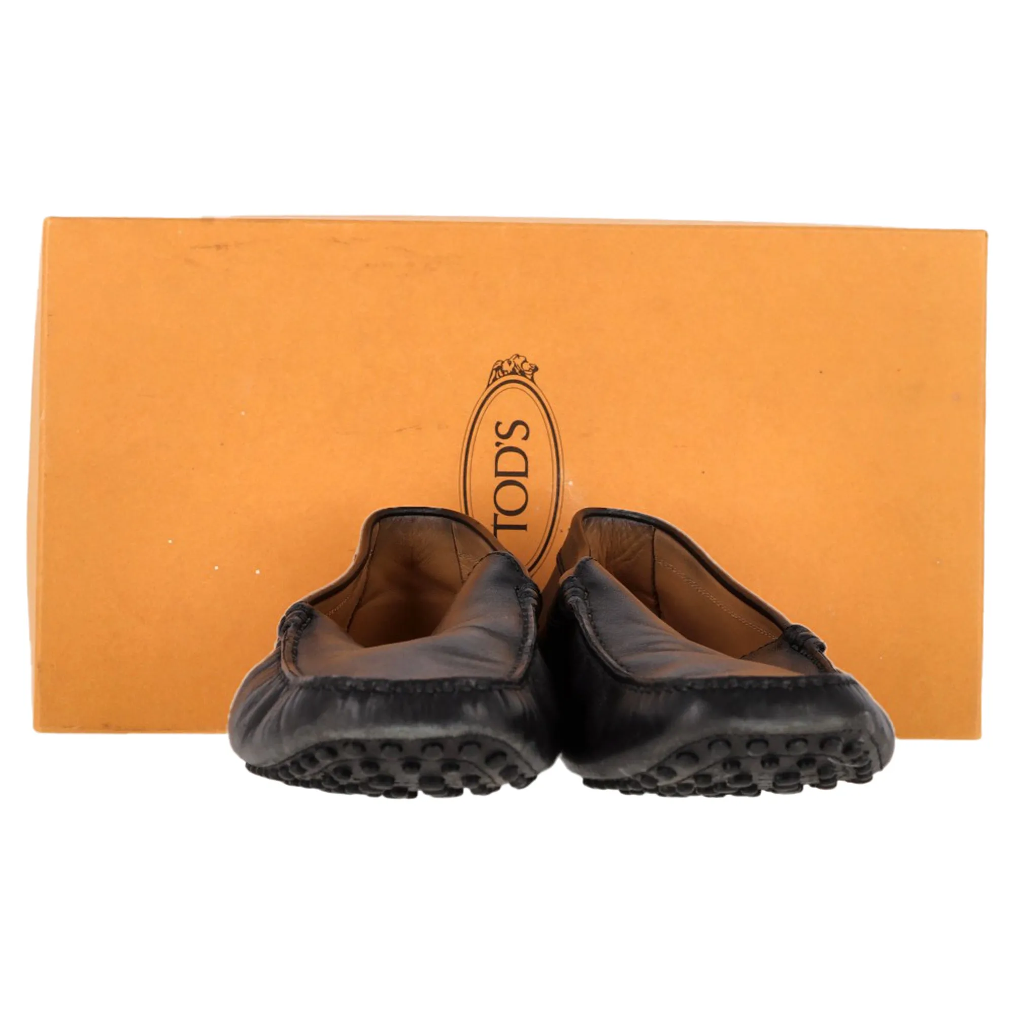 Tod's Gommino Driving Shoes in Black Leather