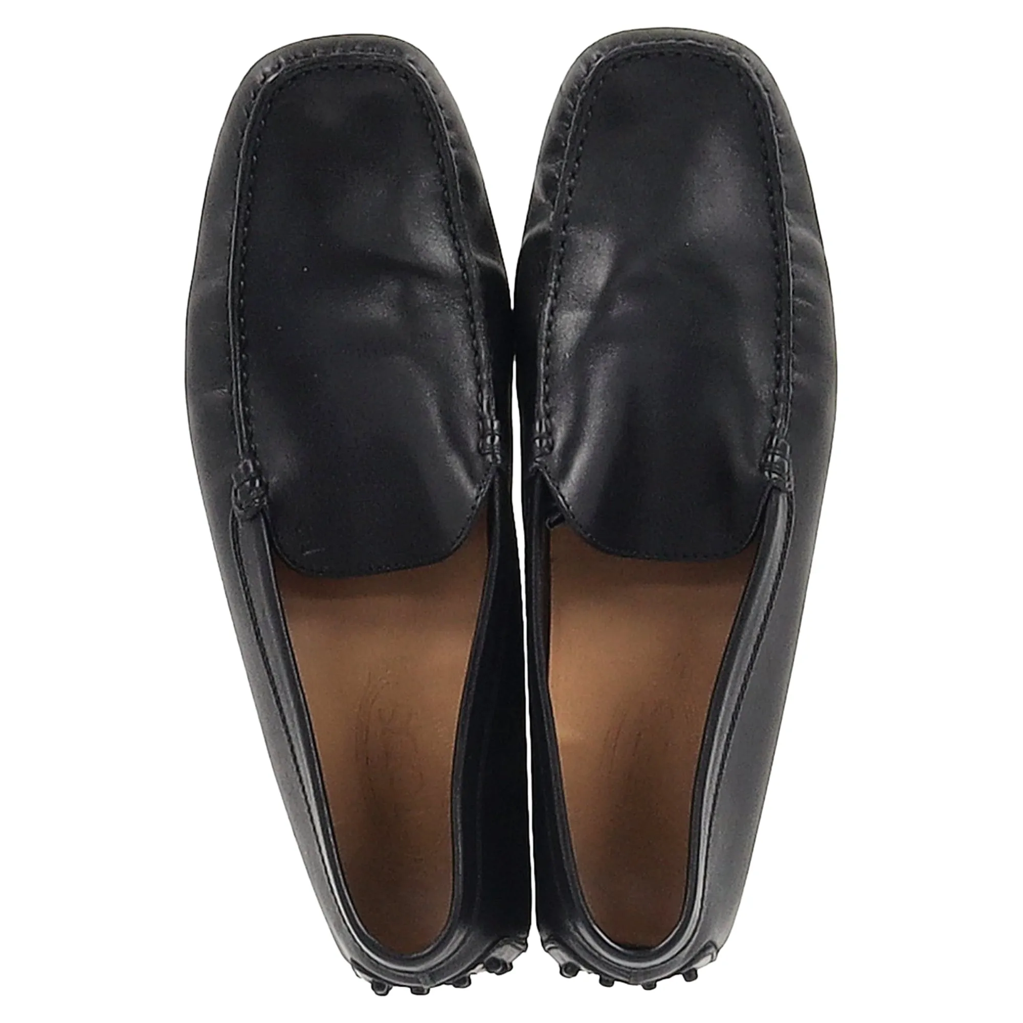 Tod's Gommino Driving Shoes in Black Leather