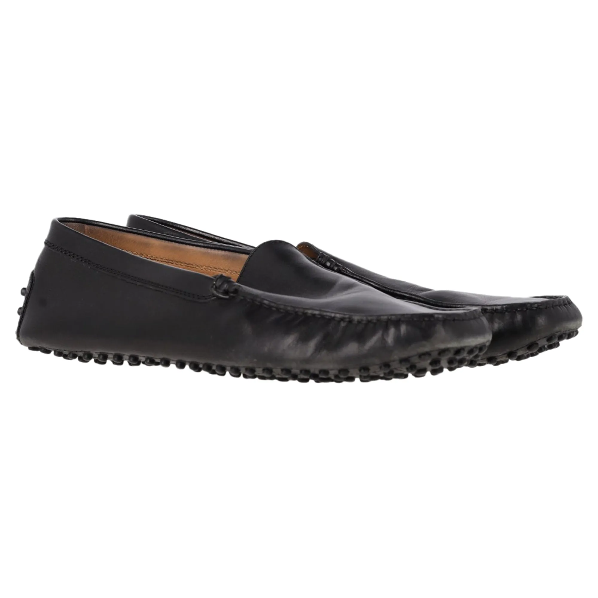 Tod's Gommino Driving Shoes in Black Leather