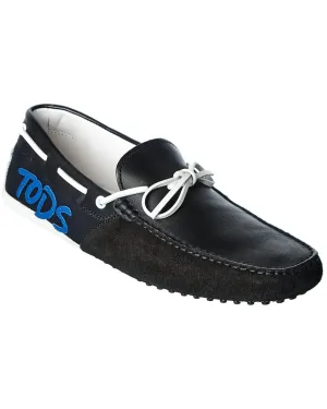 TODs Gommino Leather & Suede Loafer