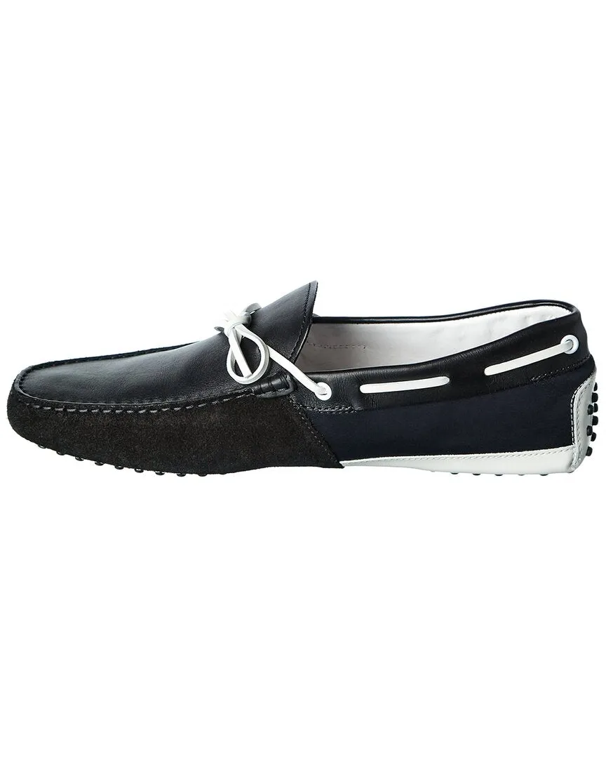 TODs Gommino Leather & Suede Loafer