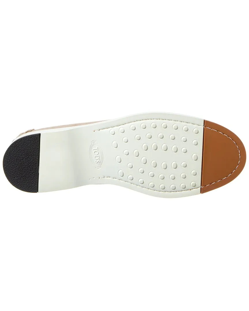 TODs Leather Boat Shoe