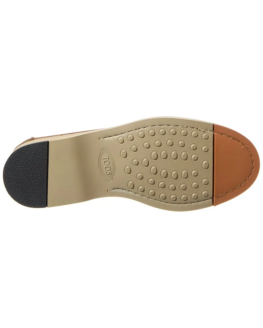 TODs Leather Boat Shoe