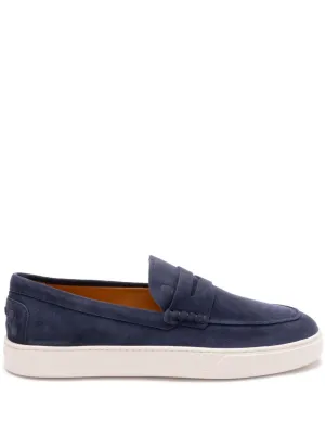 Tod's Men's Flat Shoes blue