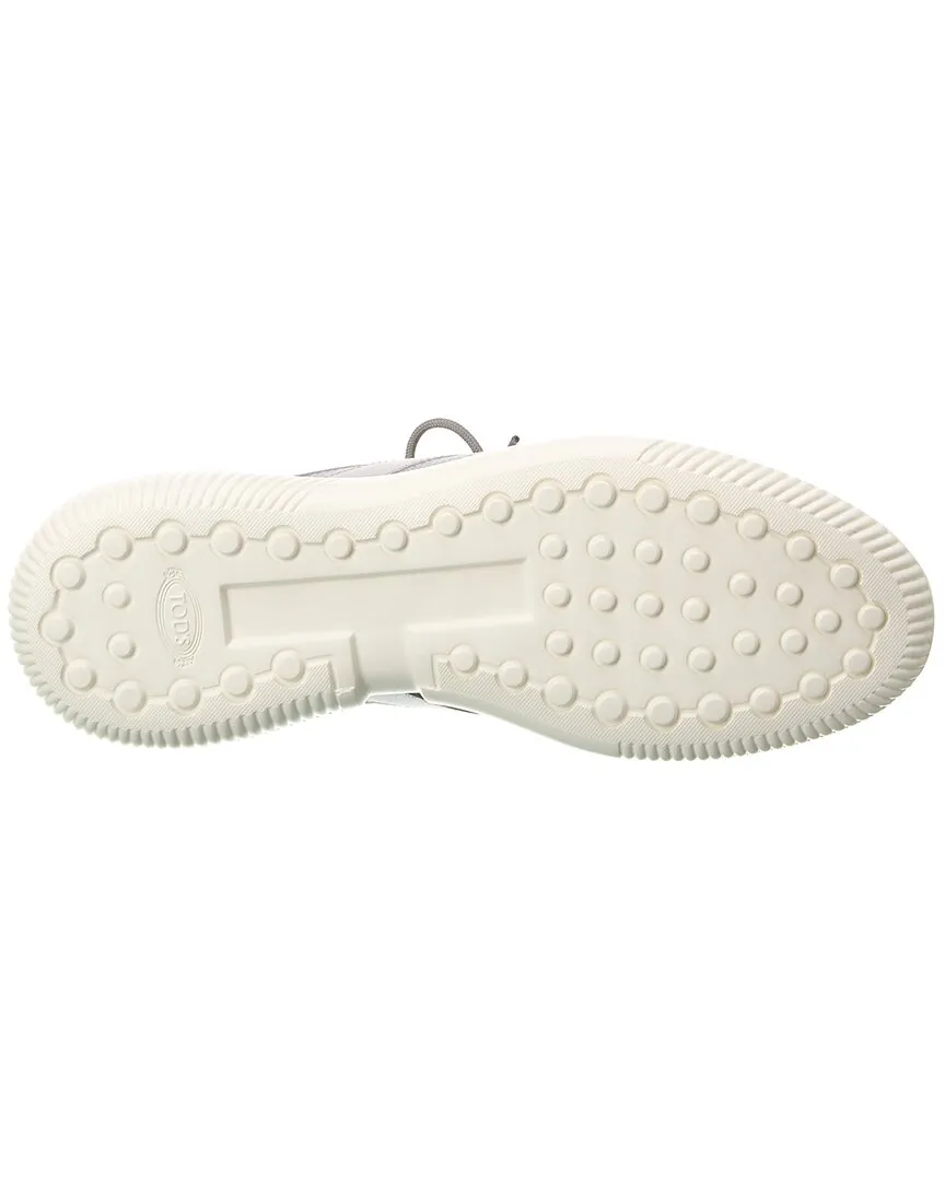 TODs Sportivo Light Knit & Leather Sneaker