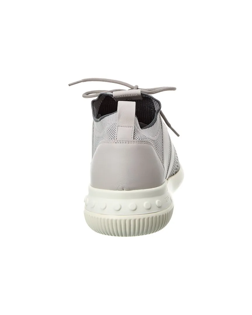 TODs Sportivo Light Knit & Leather Sneaker