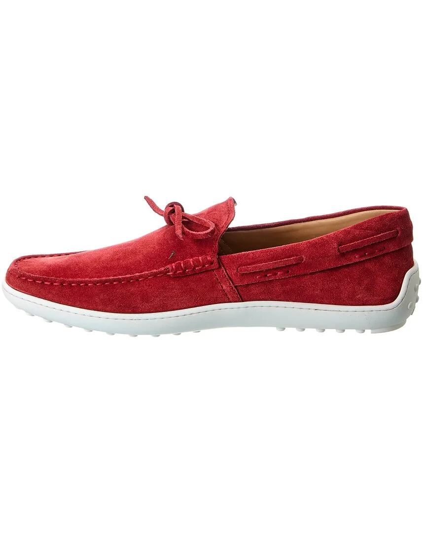 TODs Suede Loafer