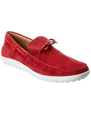 TODs Suede Loafer