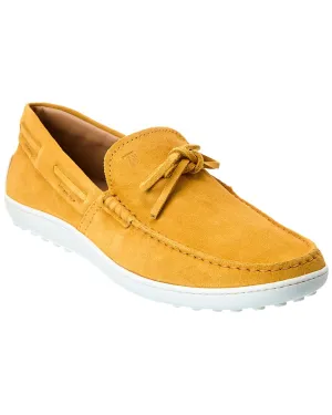 TODs Suede Loafer