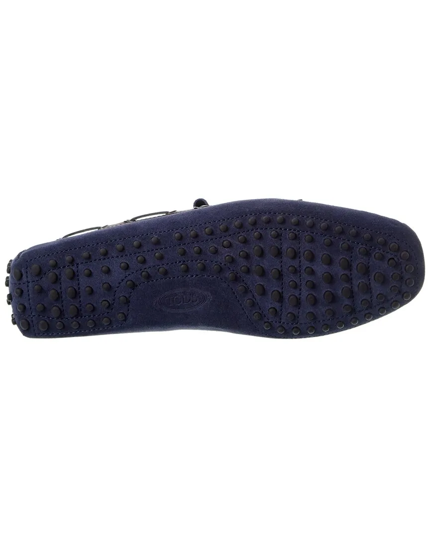 TODs Suede Moccasin