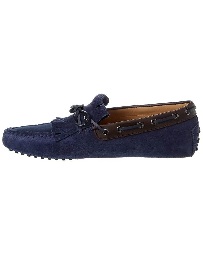 TODs Suede Moccasin