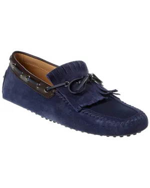 TODs Suede Moccasin