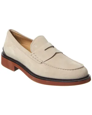 TODs Suede Moccasin