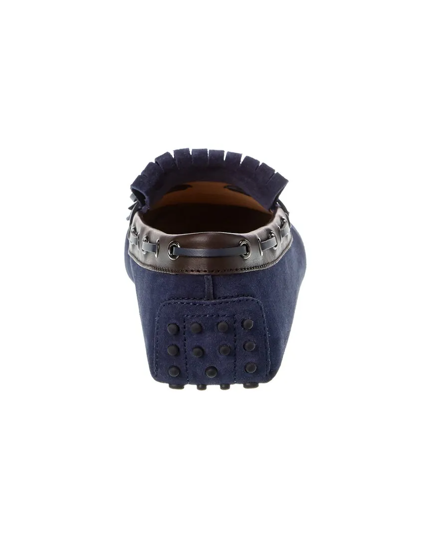TODs Suede Moccasin