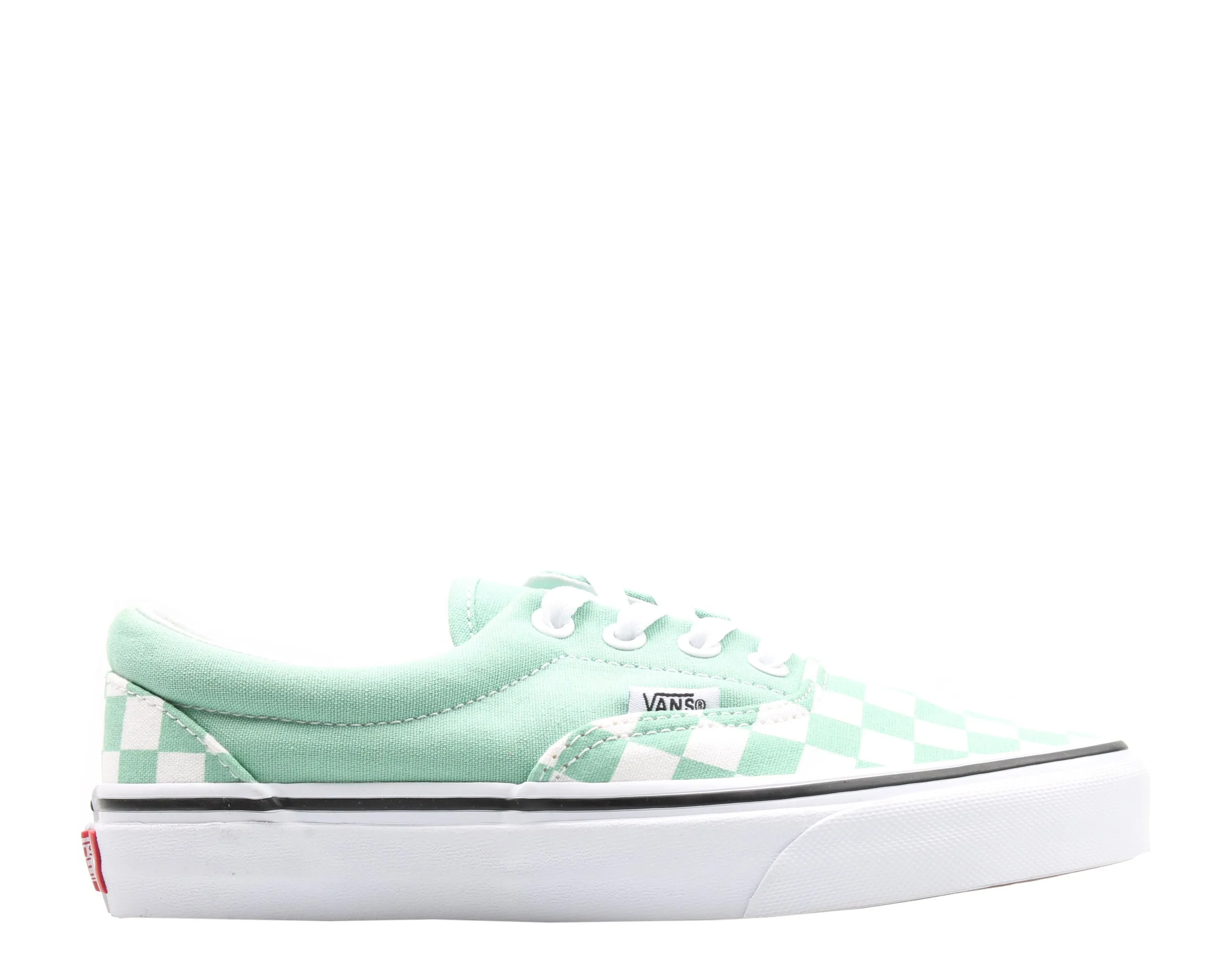 Vans Era Checkerboard Neptune Green/True White Low Top Sneakers VN0A38FRVOV