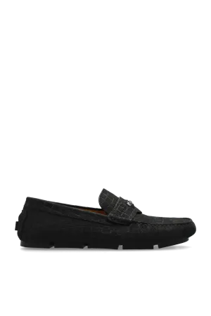 Versace Leather Loafers