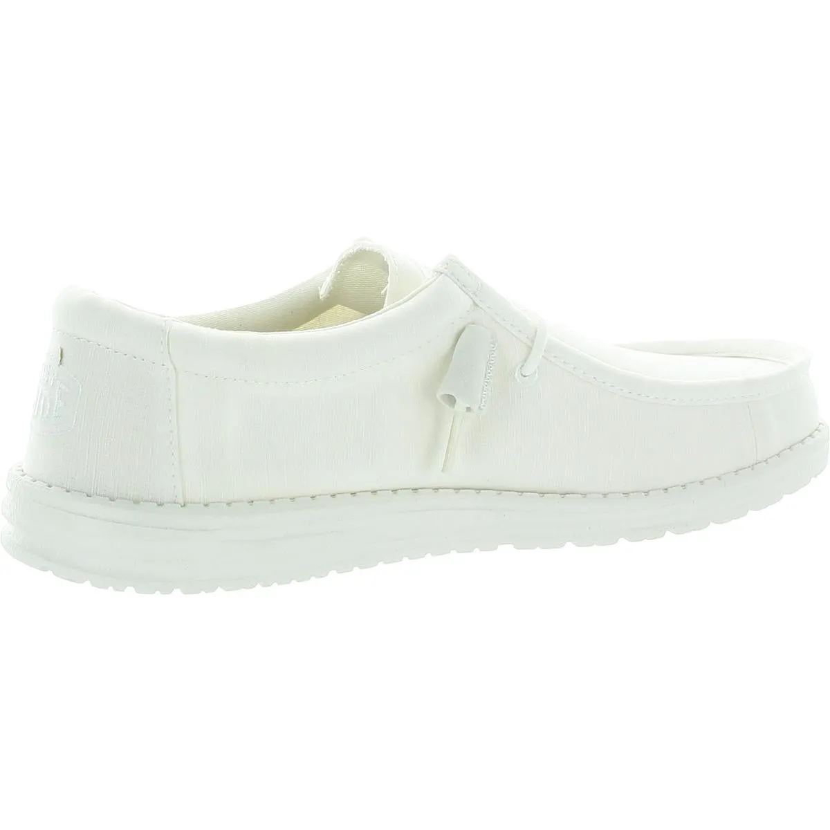 Wally Slub Mens Canvas Comfort Slip-On Shoes
