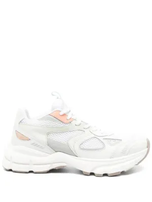White Marathon Runner Sneakers