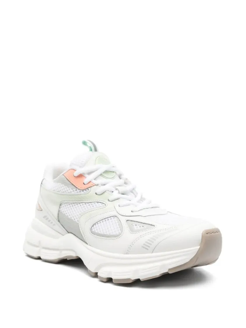 White Marathon Runner Sneakers